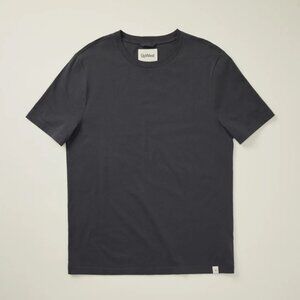 UpWest Men's Clean Cotton Jersey Slim-Fit Tee - Medium - Asphalt